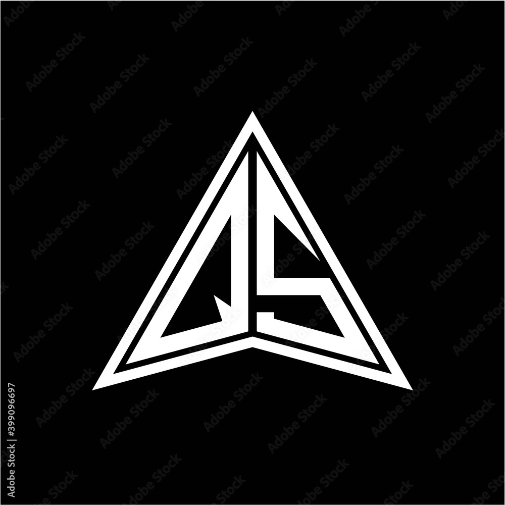 Q S initials in the form of a modern minimalist arrow. perfect for letters, game profiles, computer arrows and more Q S initials in the form of a modern minimalist arrow. perfect for letters, game profiles, computer arrows and more