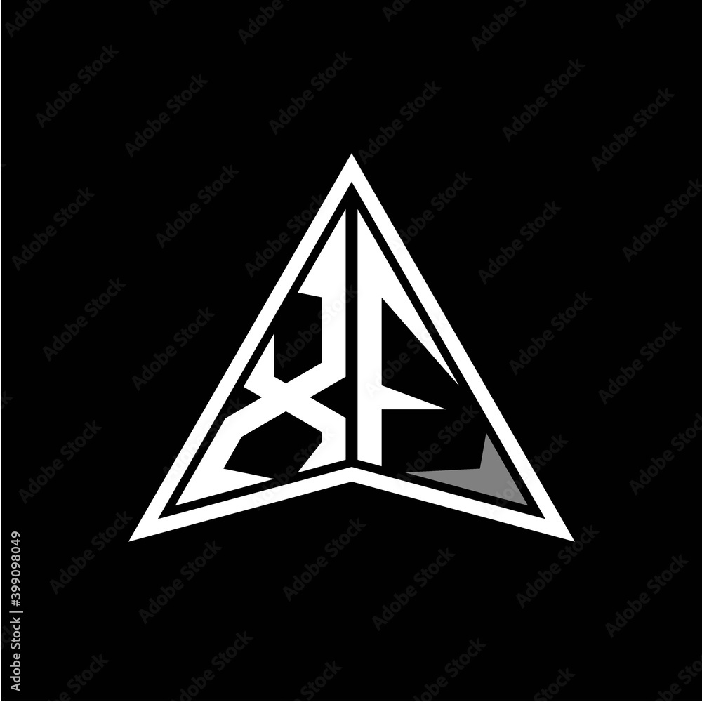 X F initials in the form of a modern minimalist arrow. perfect for letters, game profiles, computer arrows and more X F initials in the form of a modern minimalist arrow. perfect for letters, game profiles, computer arrows and more