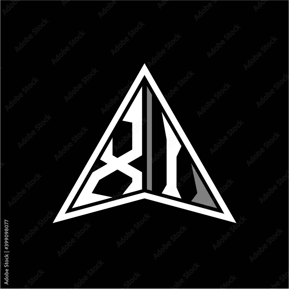 X I initials in the form of a modern minimalist arrow. perfect for letters, game profiles, computer arrows and more X I initials in the form of a modern minimalist arrow. perfect for letters, game profiles, computer arrows and more