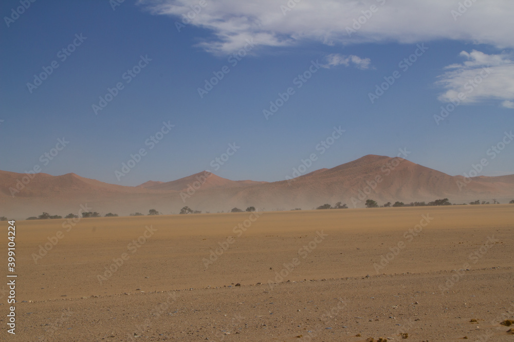 Big Daddy Düne in Namibia nahe Deadvlei, dem Tal des Todes