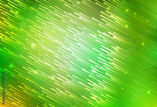 Light Green, Yellow vector layout with flat lines.