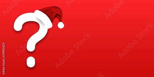 Vector realistic isolated Christmas Quiz flyer for invitation decoration. Concept of Merry Christmas and Happy New Year.