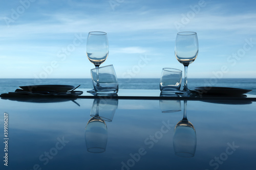 Glasses on the Beach photo