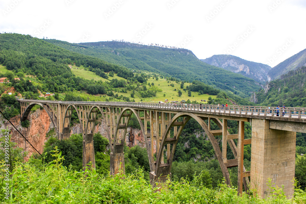 Черногория, мост Джурджевича , каньон реки Тара (Montenegro, Djurdjevic bridge, Tara river canyon ) Черногория, мост Джурджевича , каньон реки Тара (Montenegro, Djurdjevic bridge, Tara river canyon )