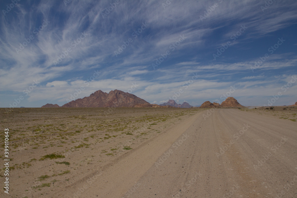 Landschaft in Namibia im Südwesten
