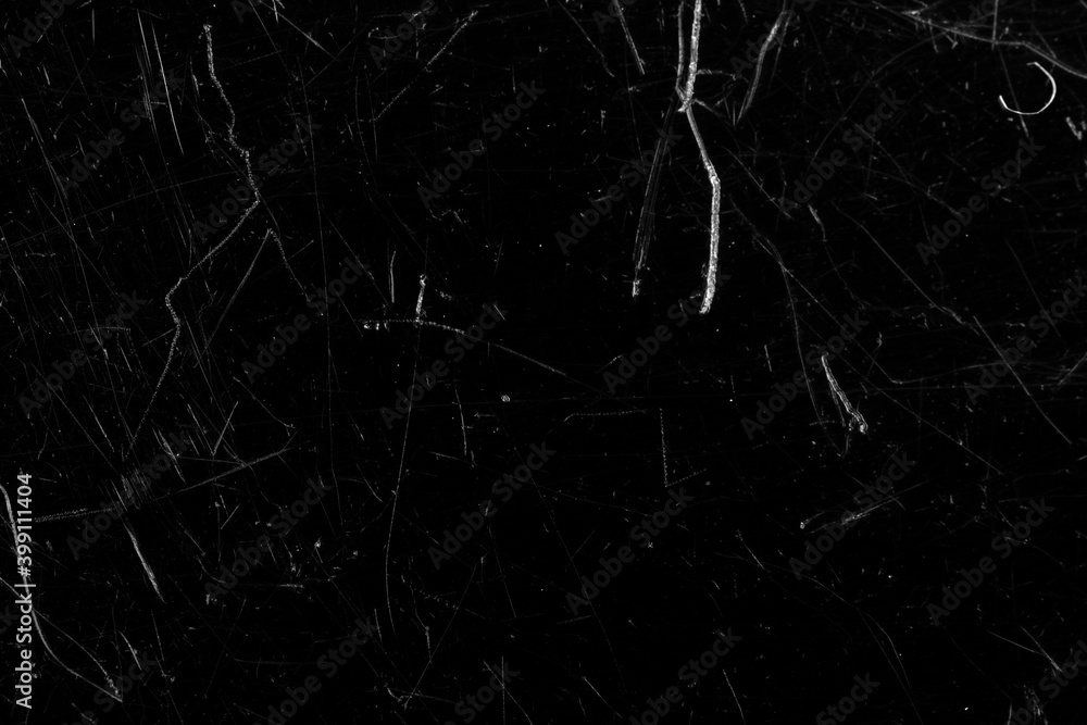 Black film with scratches. Background for design. Black film with scratches. Background for design.