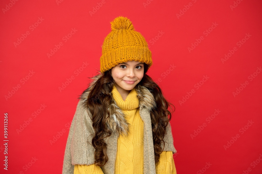 kid with happy face wearing warm winter clothing and get ready for holidays, cold weather kid with happy face wearing warm winter clothing and get ready for holidays, cold weather