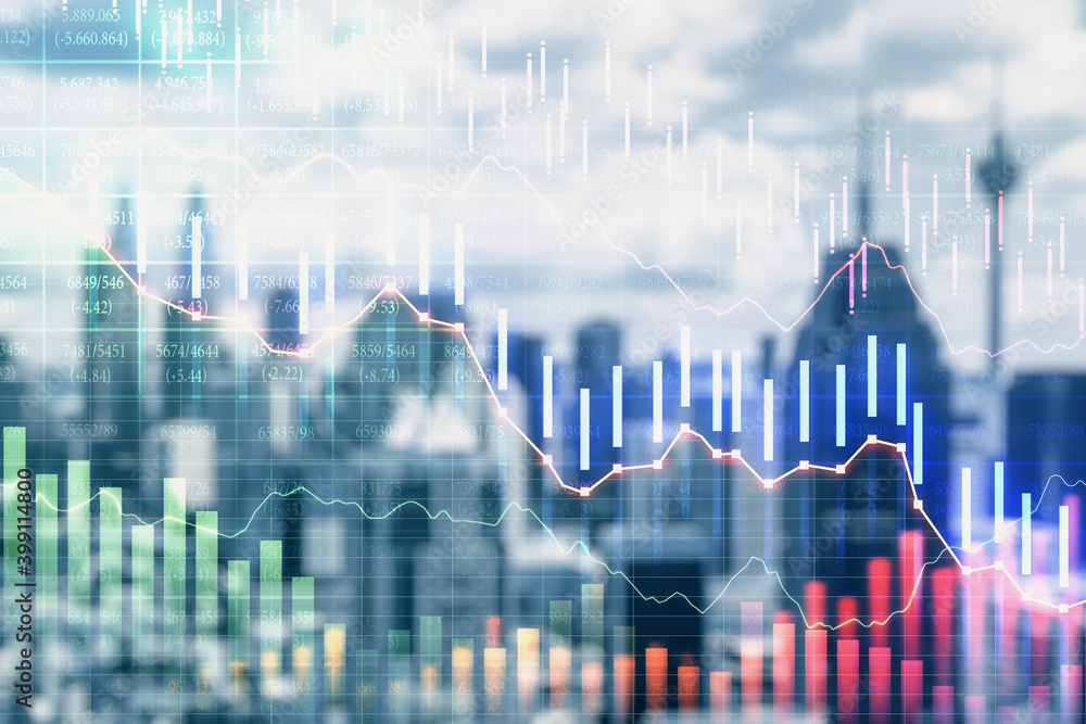 Falling stock candlestick chart Falling stock candlestick chart