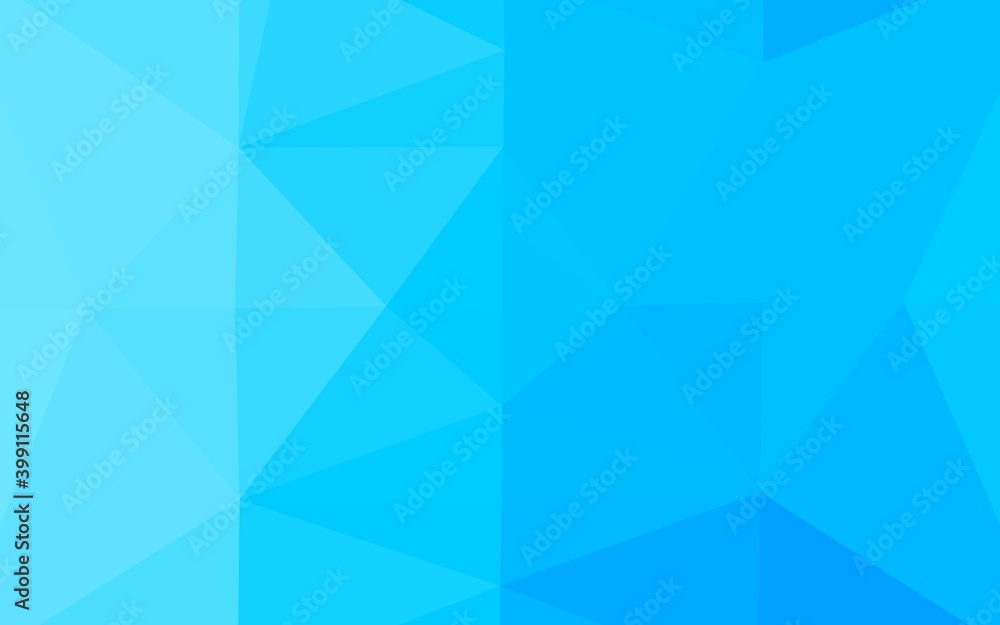Light BLUE vector abstract mosaic backdrop. Light BLUE vector abstract mosaic backdrop.