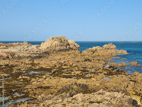 Guernsey Channel Islands, Albecq, Lion’s Rock