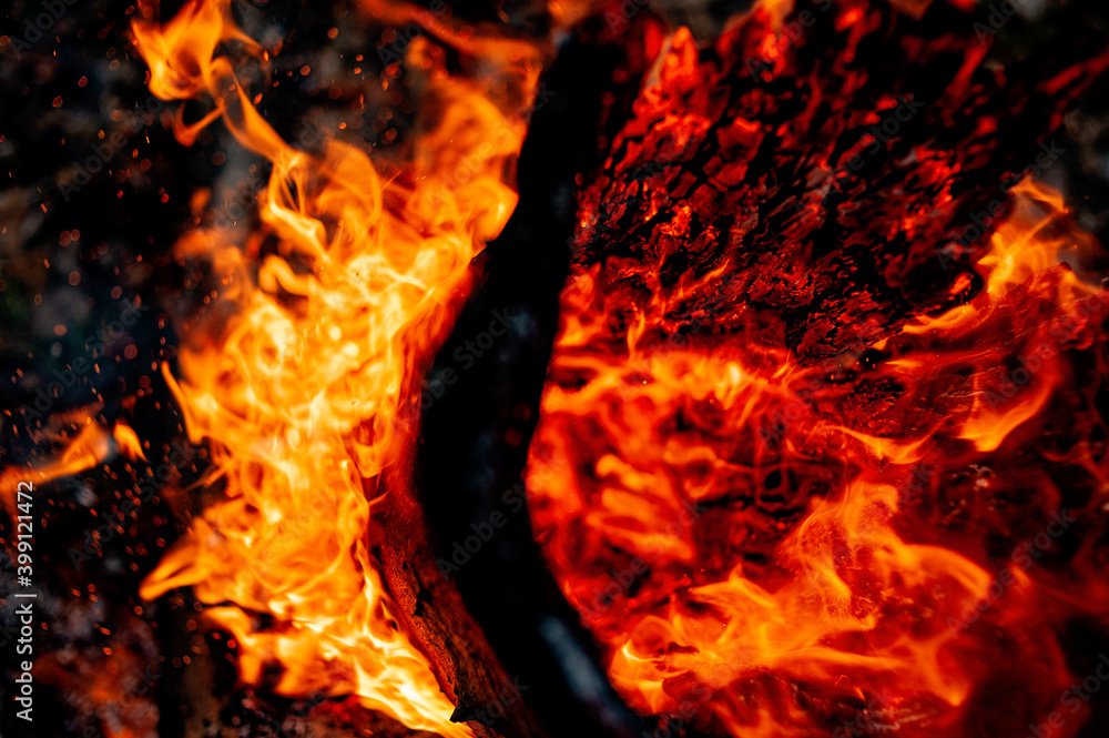 burning stump, sparks texture, fire, flame burning stump, sparks texture, fire, flame