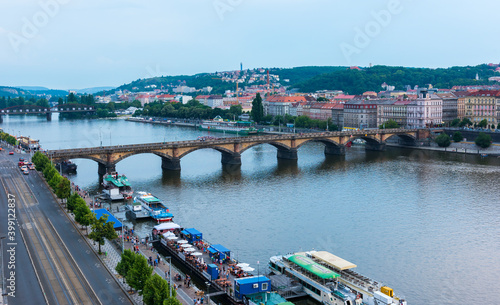 Beautiful view of Prague, Czech Republic.
