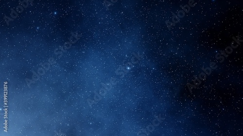Stars in sky, starry night starlight shine of milky way, space cosmic background, starry background, galactic background 3d render	