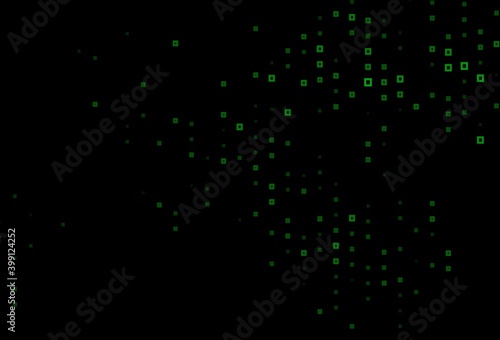 Dark Silver, Gray vector texture in rectangular style.