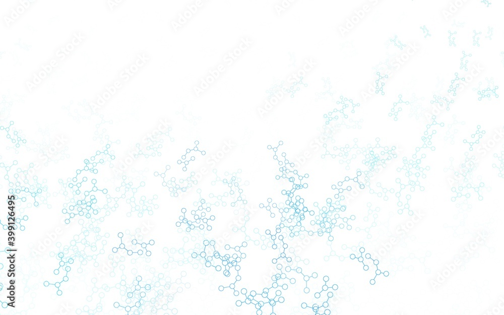 Light BLUE vector backdrop with artificial intelligence data. Light BLUE vector backdrop with artificial intelligence data.