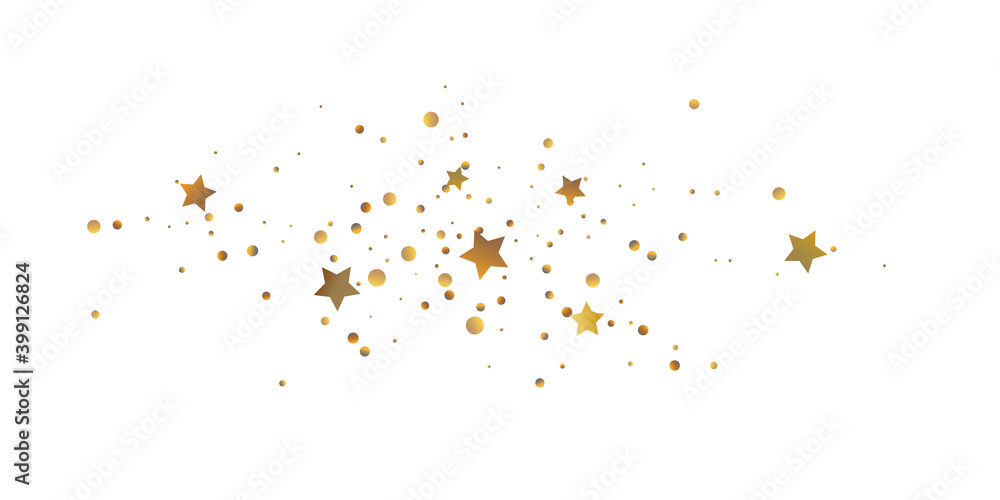 Star confetti. Star confetti.