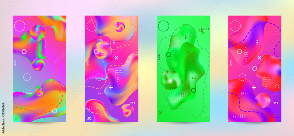 Abstract covers. Abstract covers.