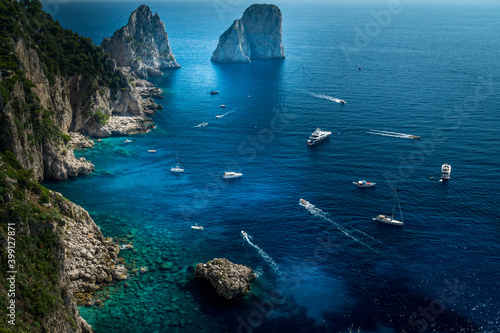 Obraz na płótnie Ahhhmazing Capri Italy w salonie