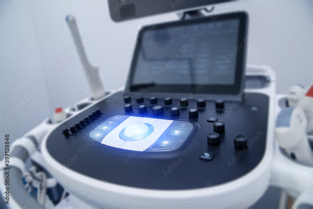 Fototapeta premium Modern Ultrasound machine.