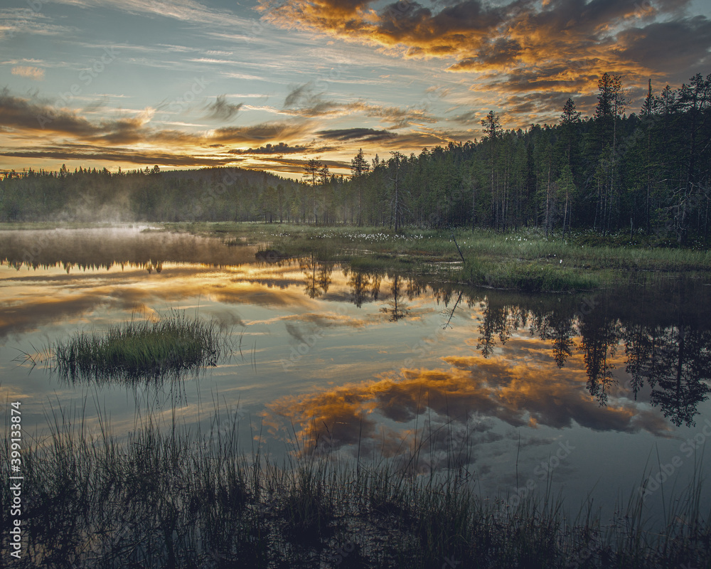 Fototapeta premium Finish Lake Side