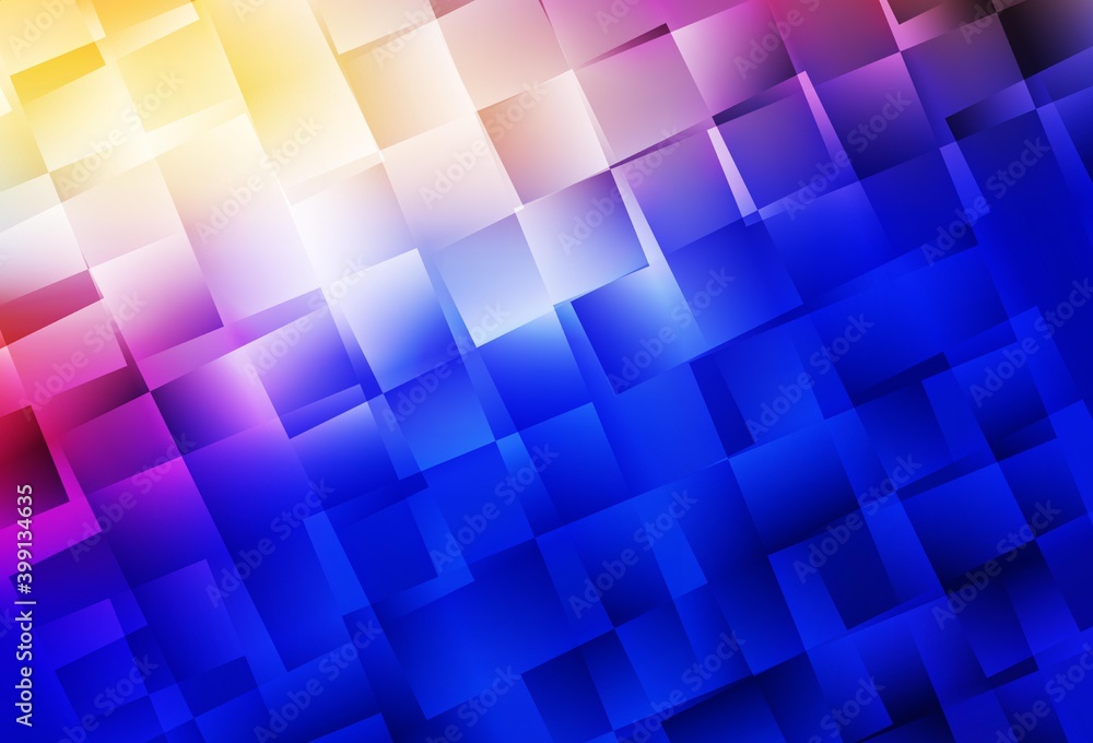 Light Pink, Blue vector pattern in square style. Light Pink, Blue vector pattern in square style.