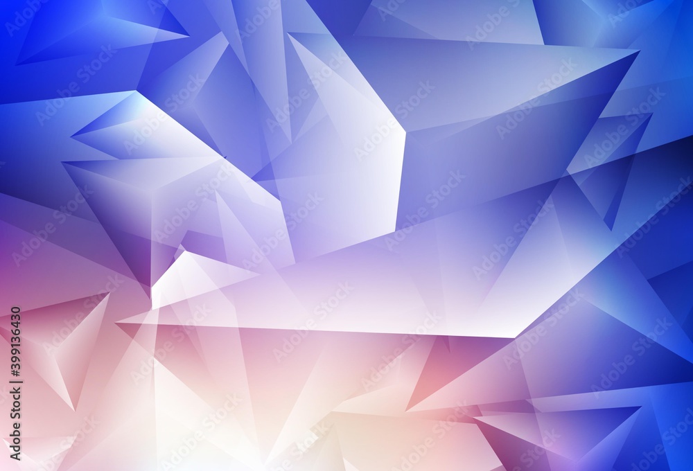 Light Blue, Yellow vector texture with triangular style. Light Blue, Yellow vector texture with triangular style.