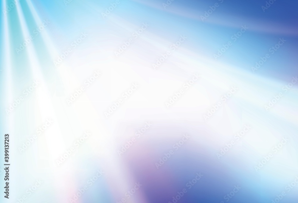 Light Pink, Blue vector blurred and colored pattern.