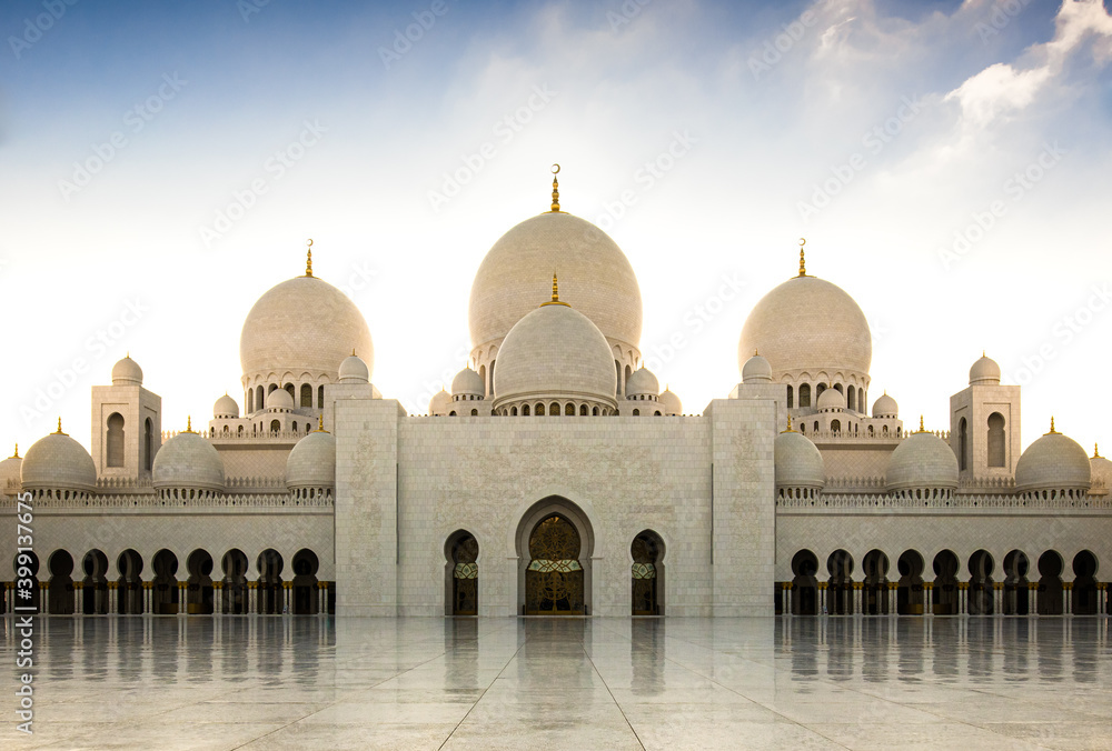 Große Moschee in Abu Dhabi