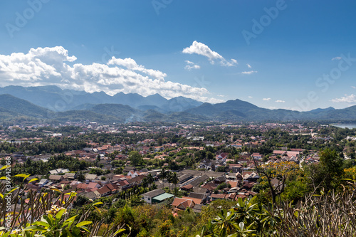 Paysage urbain à Luang Prabang, Laos
