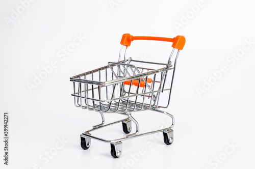 Shopping Cart or Trolley isolated