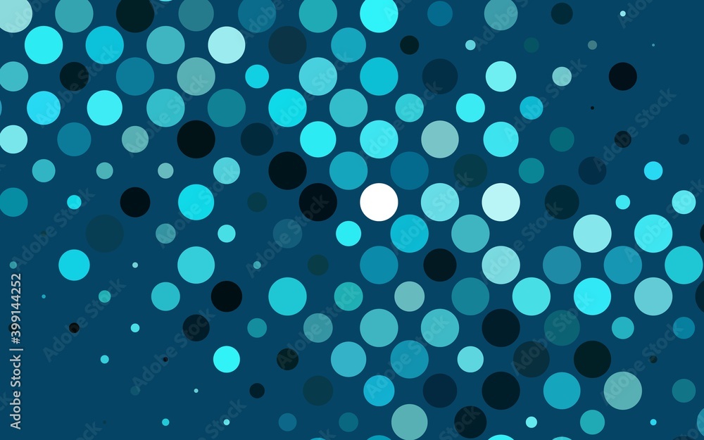 Light BLUE vector texture with disks. Light BLUE vector texture with disks.