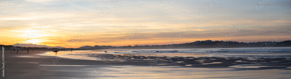 Santander from Somo Beach 