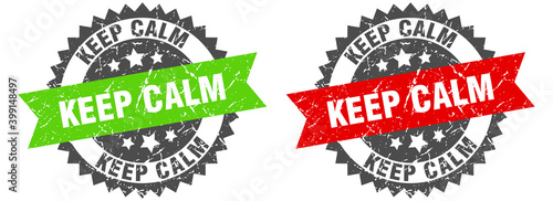 keep calm band sign. keep calm grunge stamp set