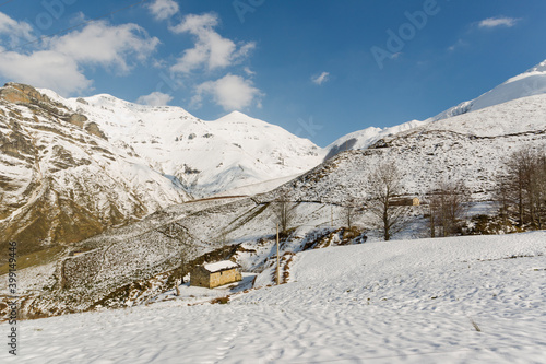 Pas Valley landscape. Cantabria, Spain  photo