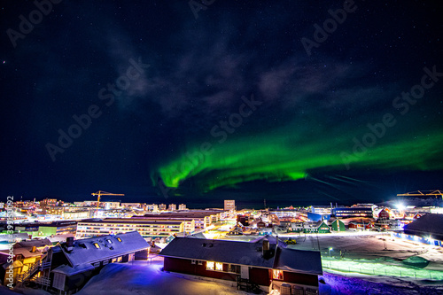 Colorful Nuuk Greenland.