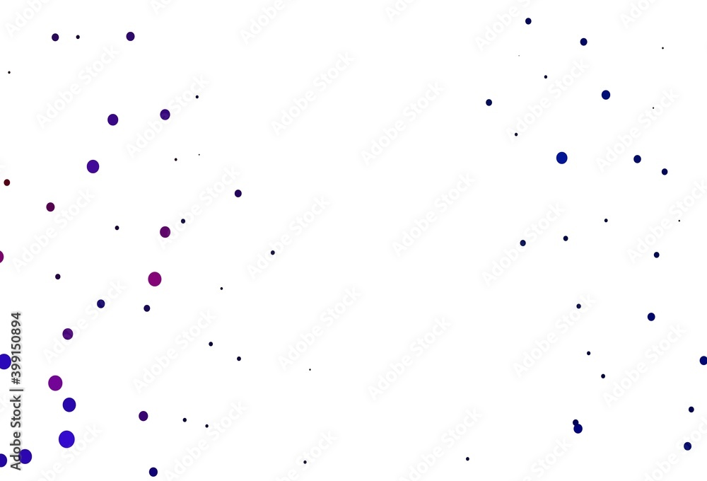 Light Blue, Red vector template with circles.