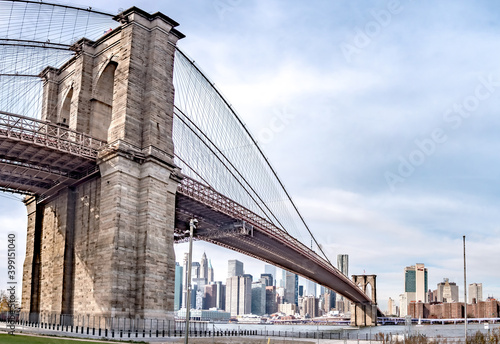Fototapeta Naklejka Na Ścianę i Meble -  lower manhattan new york city panorama