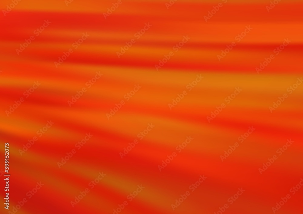 Light Orange vector template with abstract lines. Light Orange vector template with abstract lines.