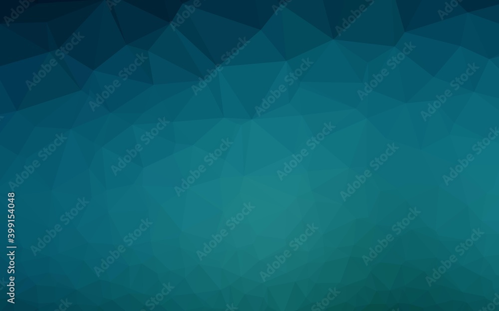 Light BLUE vector low poly cover. Light BLUE vector low poly cover.