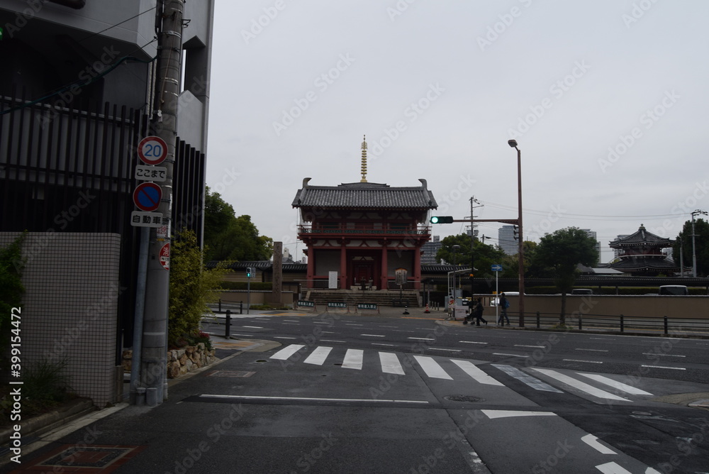 Obraz premium 四天王寺