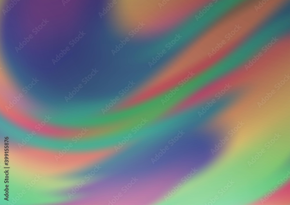 Obraz premium Light Silver, Gray vector abstract bokeh pattern.