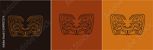 Cabeza clava de la cultura chavín