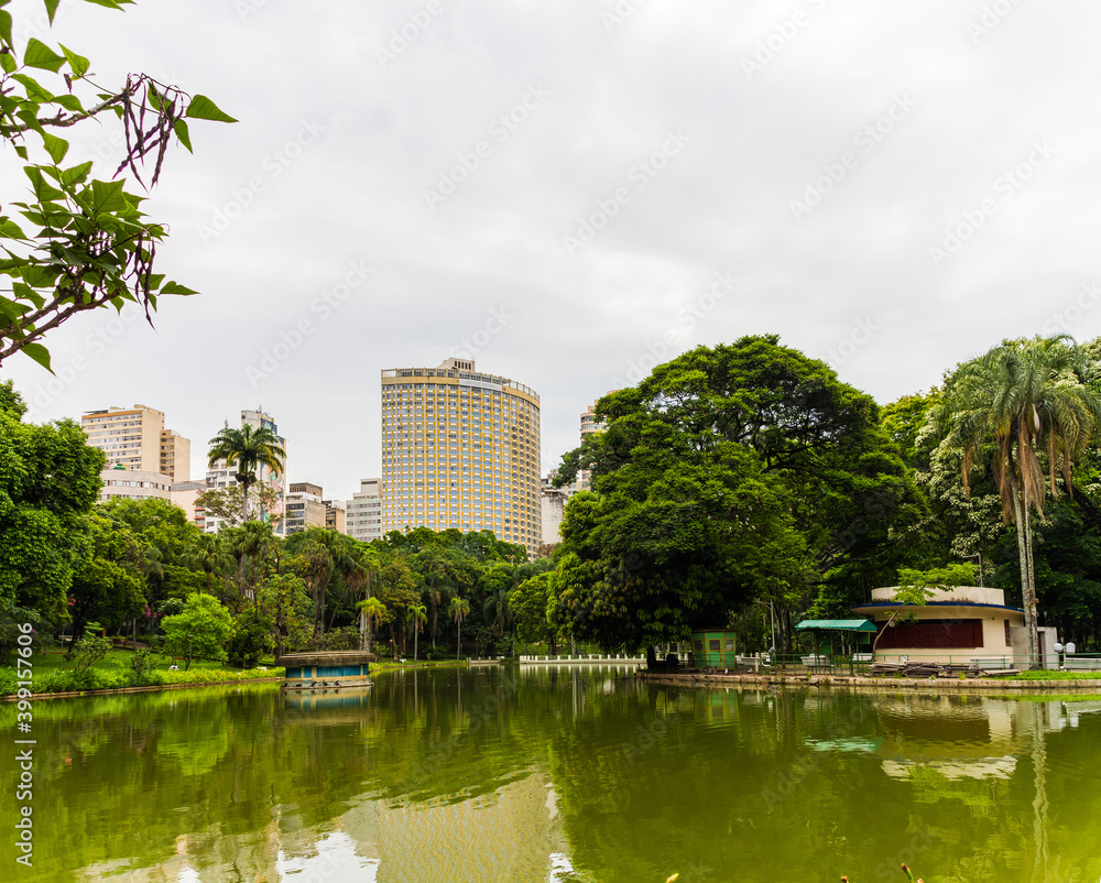 Pond in Belo Horizonte Municipal Park