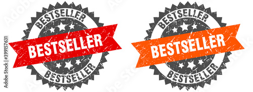 bestseller band sign. bestseller grunge stamp set