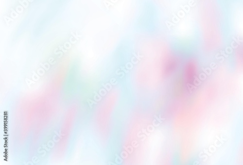 Light Pink, Yellow vector blurred shine abstract texture.