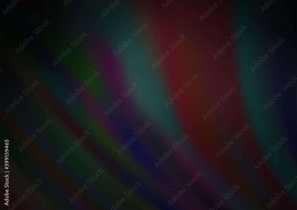 Dark Silver, Gray vector backdrop with bent lines. Dark Silver, Gray vector backdrop with bent lines.