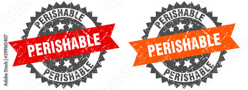 perishable band sign. perishable grunge stamp set