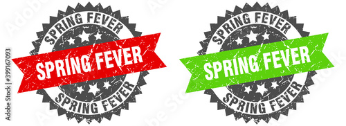 spring fever band sign. spring fever grunge stamp set