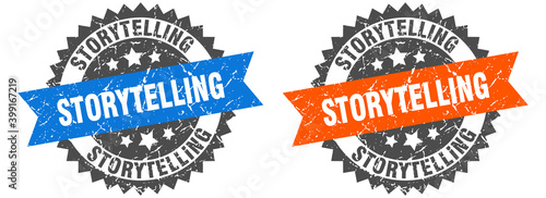 storytelling band sign. storytelling grunge stamp set