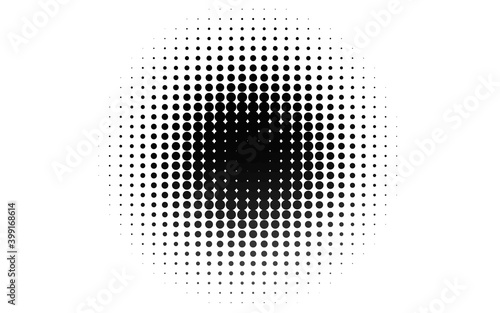 Light Silver, Gray vector texture with disks.